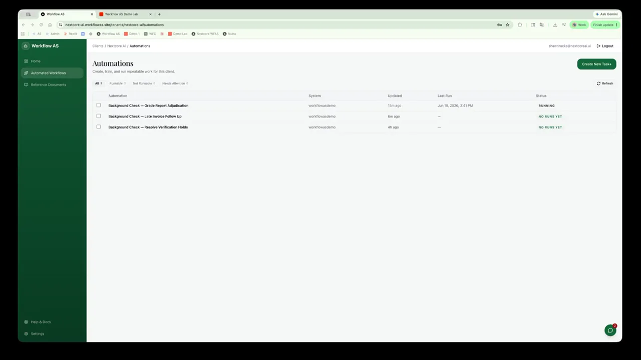 Report grading and adjudication demo